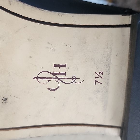 Cole Haan women Black Wingtip Oxford loafers size 7.5 B - Picture 6 of 8